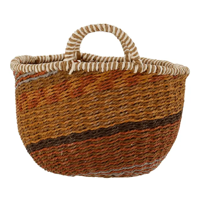 CESTO 36 CM X 24 CM X 19 CM HELBRON - ZAFFRON/ CANELA DO CEILÃO - Foto 3