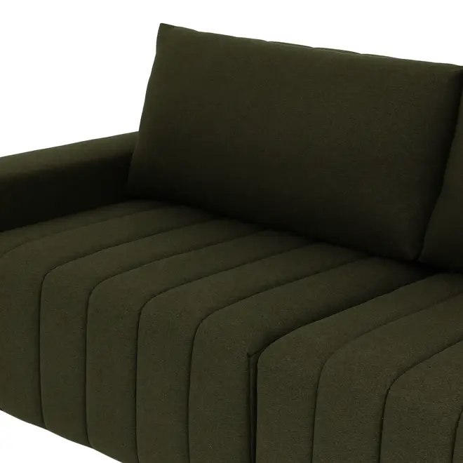 SOFÁ-CAMA RETRÁTIL E RECLINÁVEL 3 LUGARES SNOOZE - MUSGO - Foto 13