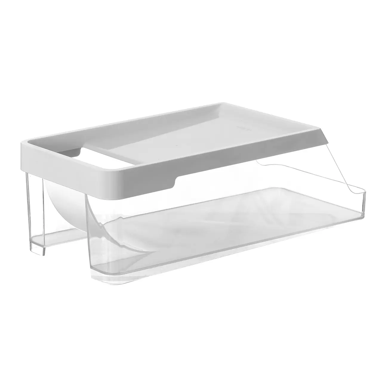 ORGANIZADOR DE LATAS PRACTICAL FRIDGE - INCOLOR/BRANCO - Foto 3