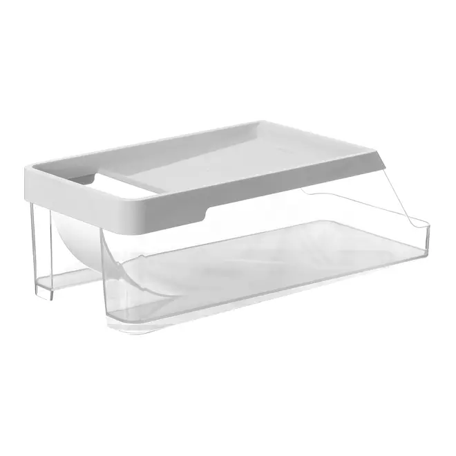 ORGANIZADOR DE LATAS PRACTICAL FRIDGE - INCOLOR/BRANCO - Foto 3