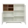 ARMÁRIO PARA ESCRITÓRIO MÉDIO 2 PORTAS ALETA - BRANCO/OAK TAMMI - Foto 4
