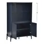 CRISTALEIRA 4 PORTAS 90 CM X 1,39 CM LINHAS - GALAXY BLUE/INCOLOR - Foto 4