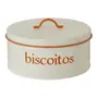 PORTA-BISCOITOS BODEGA - OFF WHITE/CASCA DE URUCUM - Foto 1