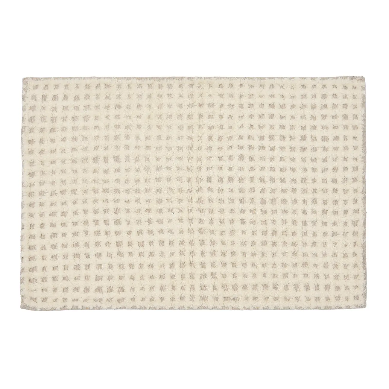 TAPETE 40 CM X 60 CM COTTONY - OFF WHITE - Foto 1