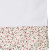 PANO DE PRATO COM 3 PETIT FLEUR - ROSA/VERDE - Foto 2