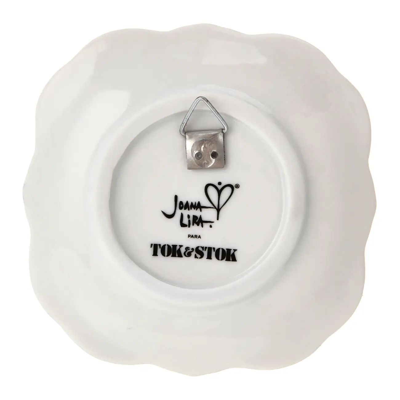 PRATO DECORATIVO CONJUNTO COM 3 PEÇAS MULHER PÁSSARO - BRANCO/MULTICOR - Foto 5