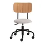 CADEIRA HOME OFFICE CARTE - NATURAL/FREIJÓ - Foto 2