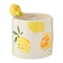 CANECA 300 ML CÍTRICUS - BRANCO/AMARELO - Foto 3