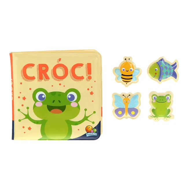 SPLISH, SPASH! CROC! LIVRO INFANTIL - MULTICOR - Foto 6