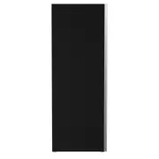 PORTA DE CORRER DIREITA/ESQUERDA PARA GUARDA-ROUPA SLIDES - PRETO/ALUMÍNIO - Foto 1