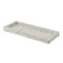 BANDEJA  25 CM X 10 CM TERRAZZO - BRANCO/KONKRET - Foto 2