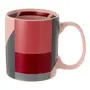 CANECA 300 ML COLOR EDGE - QUARTZO ROSA/CORES MINERAIS - Foto 1
