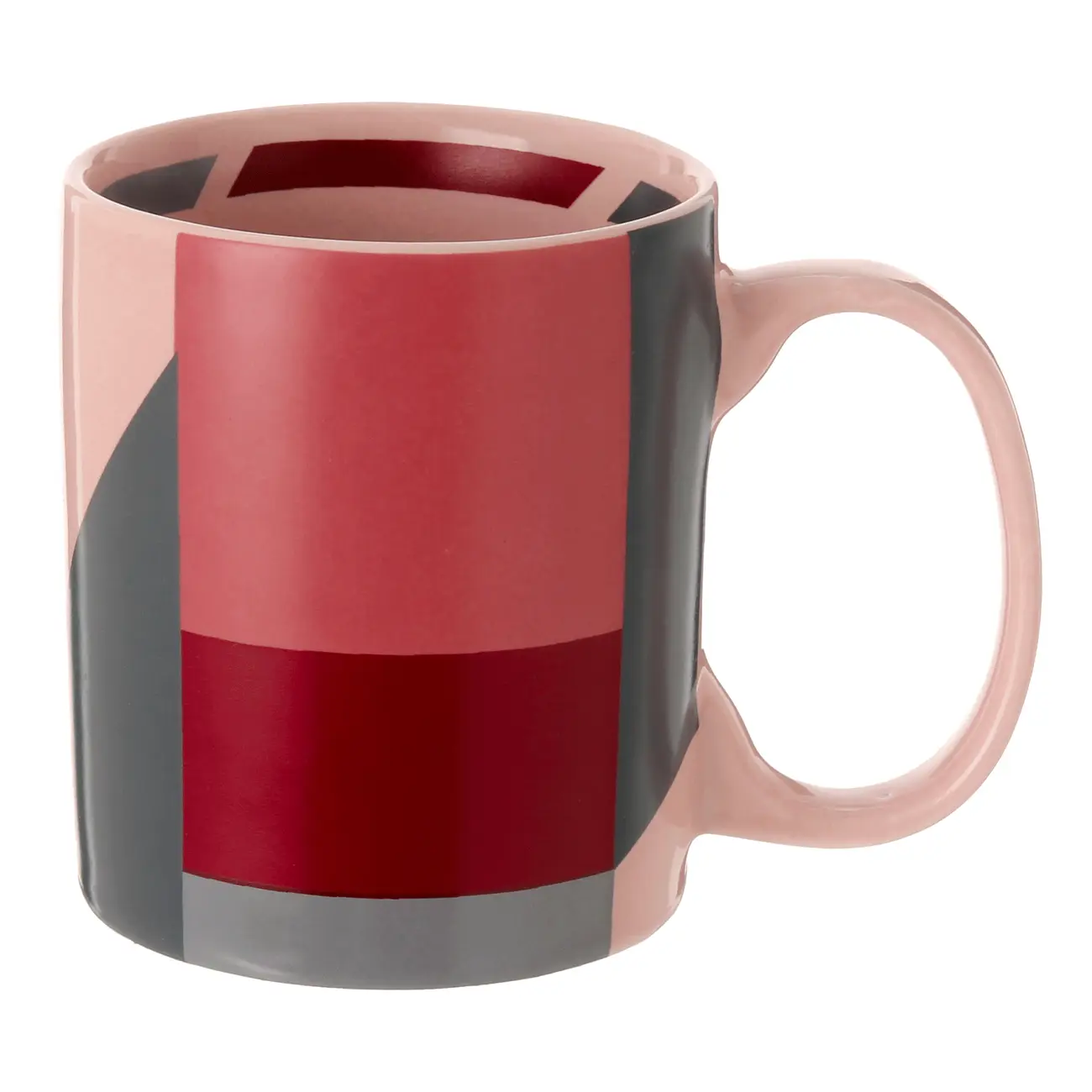 CANECA 300 ML COLOR EDGE - QUARTZO ROSA/CORES MINERAIS - Foto 1