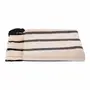 MANTA PARA SOFÁ 1,20 M X 1,80 M BOHO FRINGE - NATURAL/PRETO - Foto 1