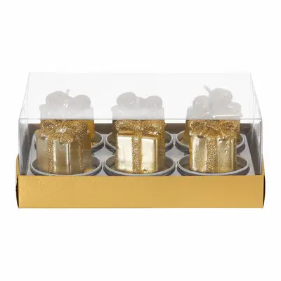 KIT MINI VELAS PRESENTES C/6 4 CM FINE FESTIVITY