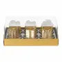 KIT MINI VELAS PRESENTES C/6 4 CM FINE FESTIVITY - OURO - Foto 1