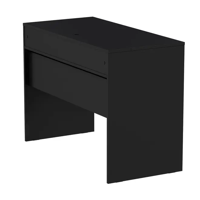 ESCRIVANINHA 2 GAVETAS 1,03 M X 51 CM PRATY - PRETO - Foto 17