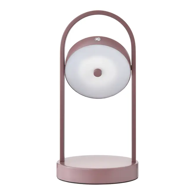 LUMINÁRIA DE MESA LED RECARREGÁVEL SOLARE - RUBY MOCHA - Foto 1