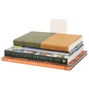 PRATELEIRA PARA LIVROS 14 CM X 14 CM X 13 CM CONCEAL - BRANCO - Foto 3