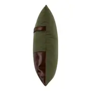 ALMOFADA 50 CM X 30 CM DRESSAGE - TANINO/LODEN GREEN - Foto 2