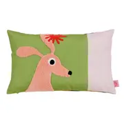 CAPA PARA ALMOFADA 50 CM X 30 CM MISTURINHA - VERDE/MULTICOR - Foto 1