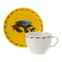 XÍCARA CHÁ 200 ML MEMÓRIA INTERIOR - AMARELO/MULTICOR - Foto 1