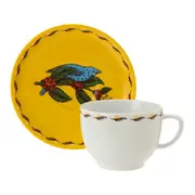 XÍCARA CHÁ 200 ML MEMÓRIA INTERIOR - AMARELO/MULTICOR - Foto 1