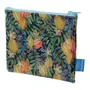 NECESSAIRE CONJUNTO COM 2 PEÇAS SAUDADE TROPICAL - AZUL/MULTICOR - Foto 6