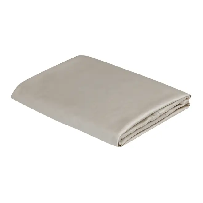 JOGO DE CAMA KING 4 PEÇAS HIGH-SATIN - BEGE - Foto 5