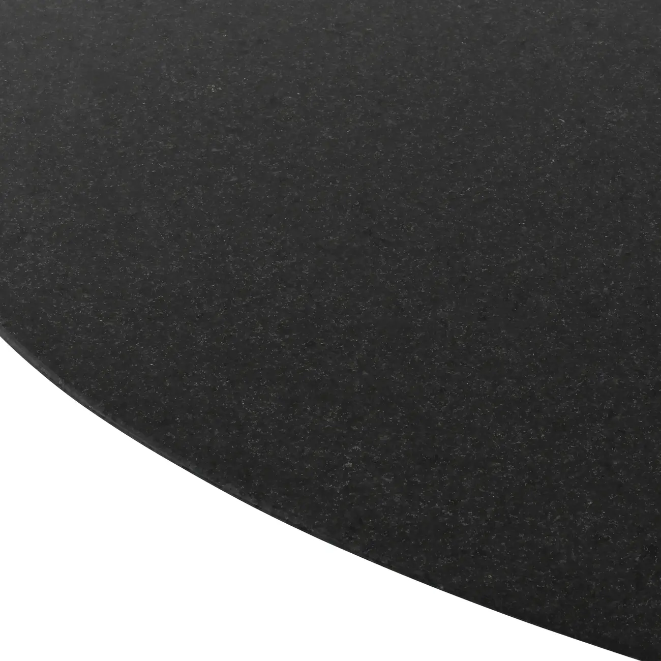 TULIPE MESA OVAL 1,60 M X 90 CM PEDRA - PRETO SÃO GABRIEL - Foto 6