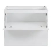 ARMÁRIO DE COZINHA INFERIOR 80 CM 1 GAVETA/1 PORTA BASCULANTE PRÁTICA - BRANCO - Foto 2