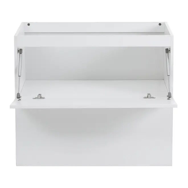 ARMÁRIO DE COZINHA INFERIOR 80 CM 1 GAVETA/1 PORTA BASCULANTE PRÁTICA - BRANCO - Foto 2