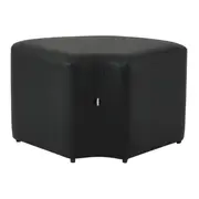 PUFF 75 CM X 45 CM SET WAVE CURV - CORSIN PRETO - Foto 4