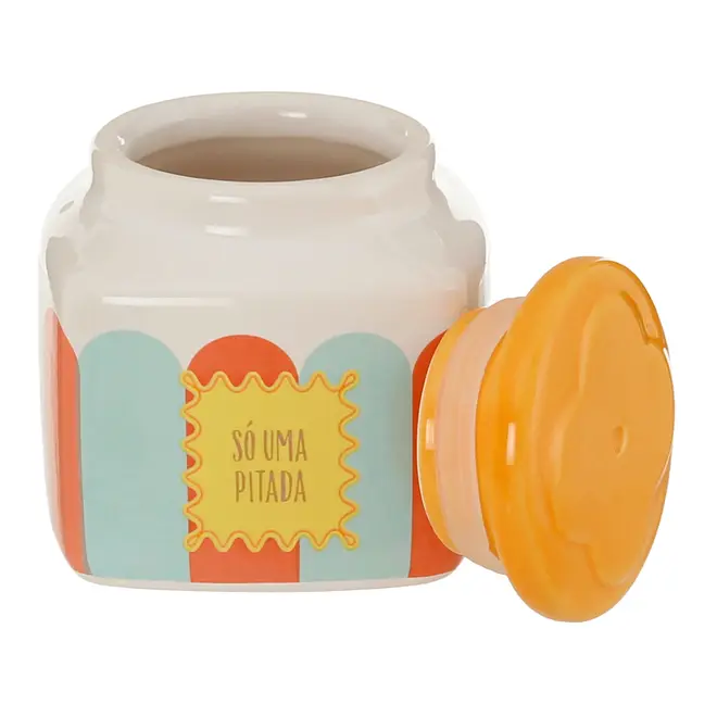 PORTA-TEMPEROS KIT COM 3 PEÇAS CIRCUS - BRANCO/MULTICOR - Foto 10