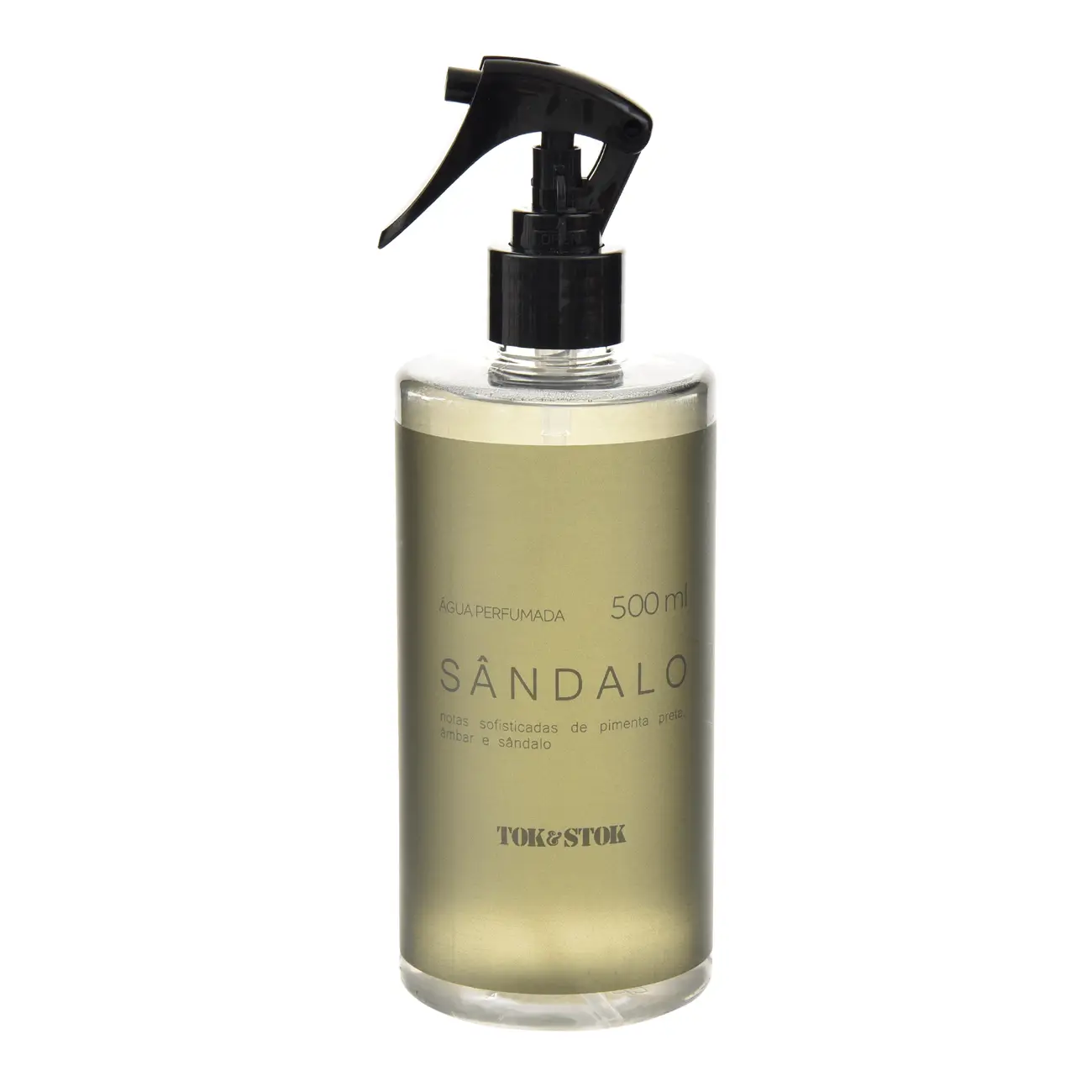 ÁGUA PERFUMADA SÂNDALO 500 ML ESSENCIALS - MUSGO/PRETO - Foto 1