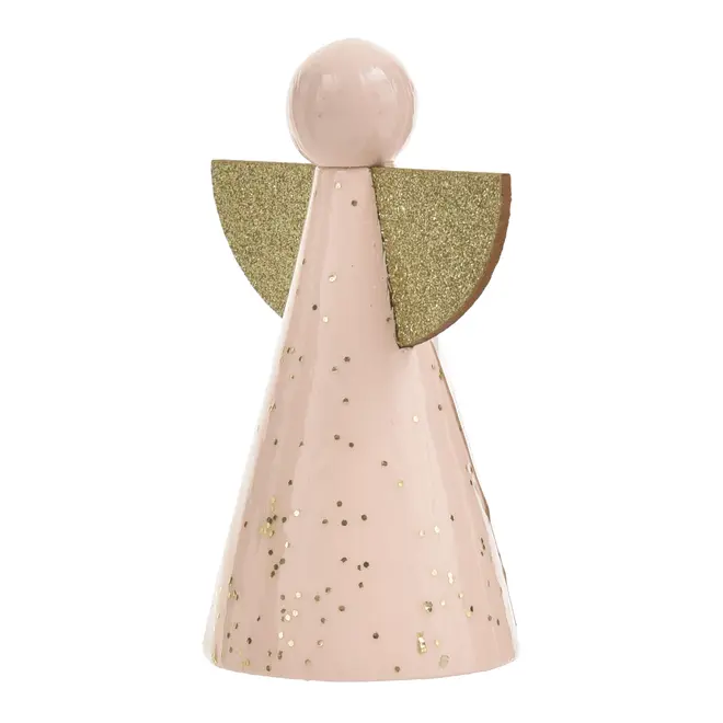 ADORNO ANJO 11 CM NATAL ASTRAL - CREAM/DOURADO - Foto 2