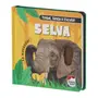 LIVRO TOQUE, SINTA E ESCUTE! SELVA - MULTICOR - Foto 2