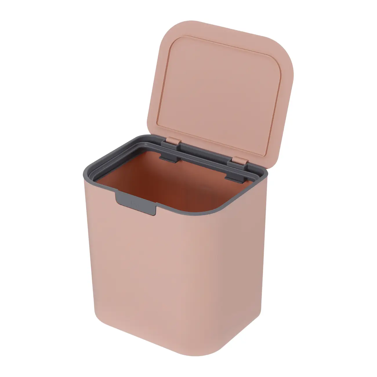 LIXEIRA PIA/PAREDE 5 L UTILE - QUARTZO ROSA/KONKRET - Foto 5