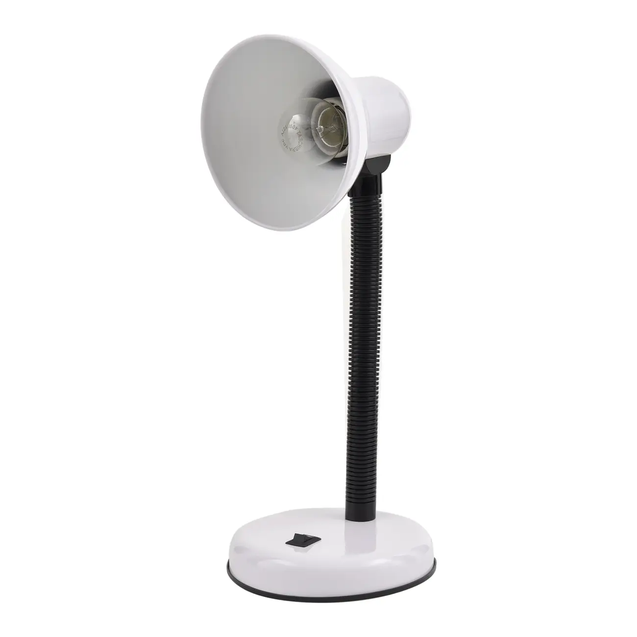 LUMINÁRIA DE MESA DIC CURVY - BRANCO/PRETO - Foto 4