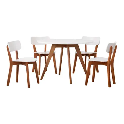 MESA COM 4 CADEIRAS TAVE/HIBISCO