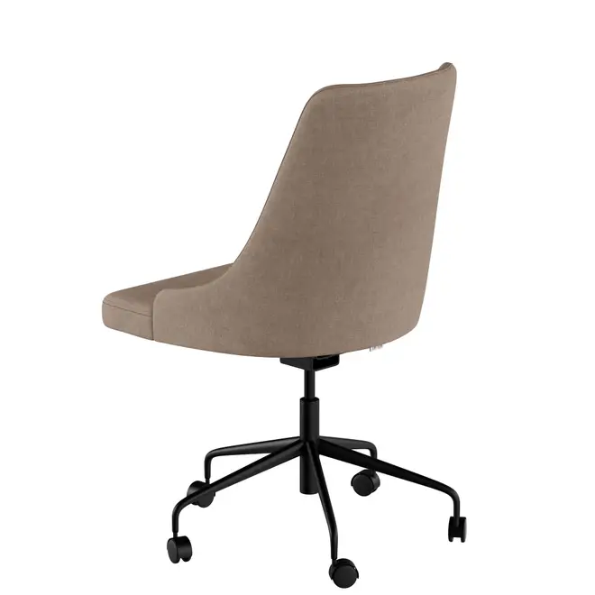 CADEIRA HOME OFFICE DANDY - PRETO/CAMELO - Foto 16
