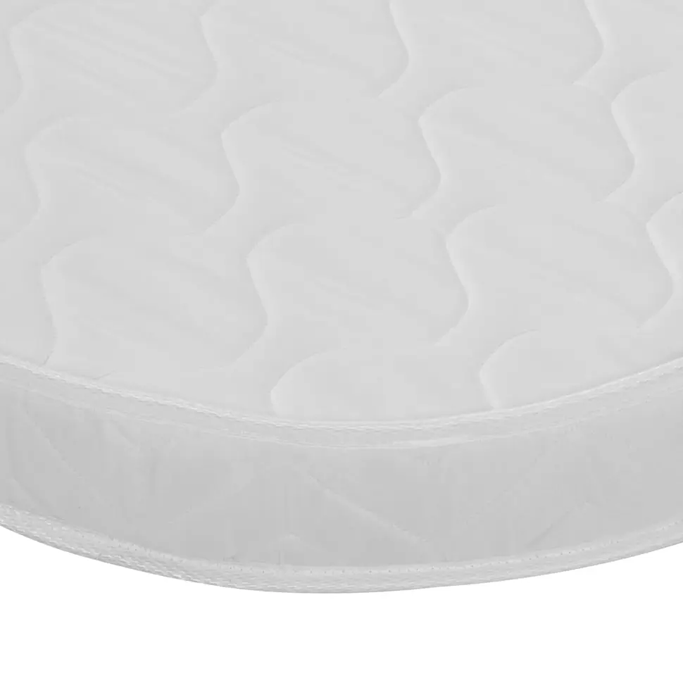 COLCHÃO DE ESPUMA PARA BERÇO 69 CM X 77 CM X 10 CM BABY LIGHT - BRANCO - Foto 2