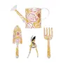 KIT PARA JARDINAGEM COM 3 DABUKURI PIRACEMA - ZAFFRON/BRANCO - Foto 13
