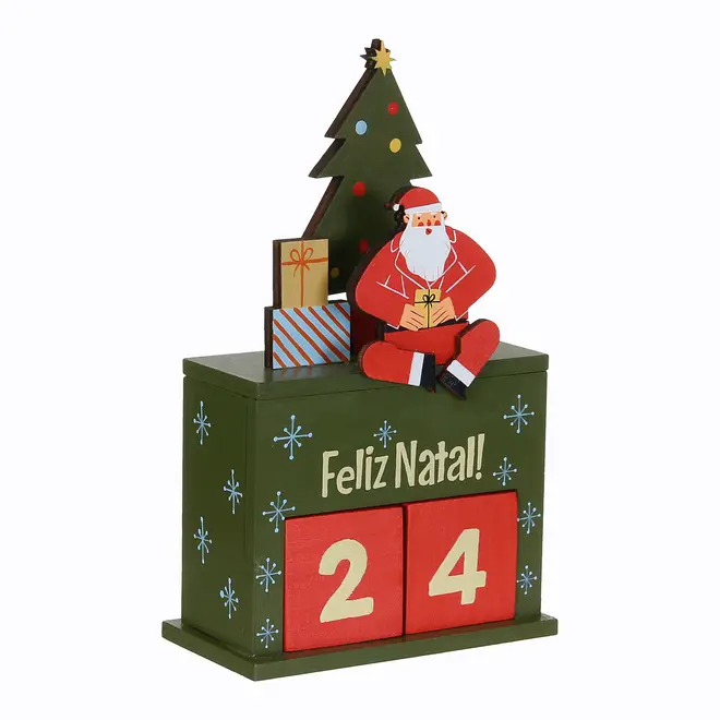 CALENDÁRIO DE MESA SANTA ROCKS - MUSGO/MULTICOR - Foto 3