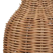 VASO DECORATIVO 35 CM SAFIM - FIBRA CLARA - Foto 4