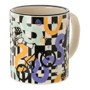 CANECA 300 ML OLLIE - PRETO/CORES CALEIDOCOLOR - Foto 3