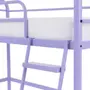 CAMA SISTEMA DE QUARTO INTEGRADO 88 CM COM ESTRUTURA PARA ESCRIVANINHA NEW LINK - MOUSSE DE JABUTICABA - Foto 8
