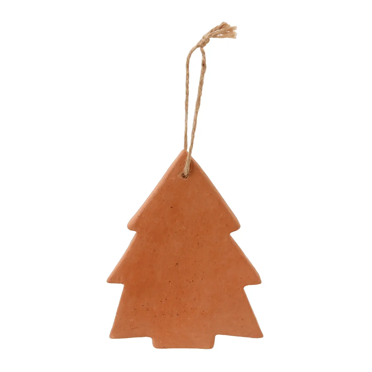 KIT COM 2 PINGENTES ÁRVORE E BOLA VILAREJO NOEL - ARGILA CRUA - Foto 4