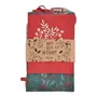 KIT AVENTAL COM LUVA DE FORNO HOHO HOME - VERMELHO HINDU/ENGLISH GREEN - Foto 5