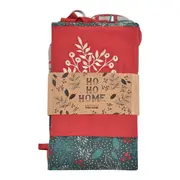KIT AVENTAL COM LUVA DE FORNO HOHO HOME - VERMELHO HINDU/ENGLISH GREEN - Foto 5